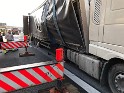 LKW Ladung verschoben A 3 Rich Oberhausen Hoehe AS Koeln Dellbrueck SP P19